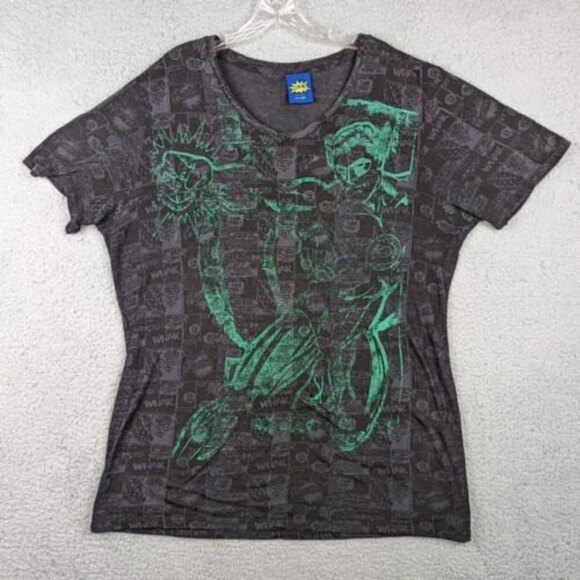 Cement Power Green Lantern DC Comics x Neiman Marcus Shirt Size XXL USA Made AOP - Picture 1 of 9